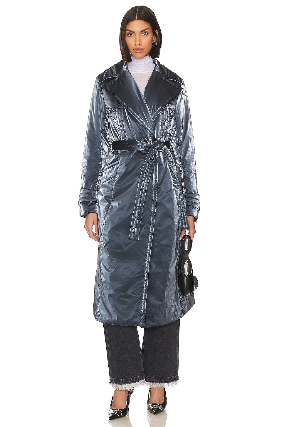 RTA Nylon Trench Coat thumbnail