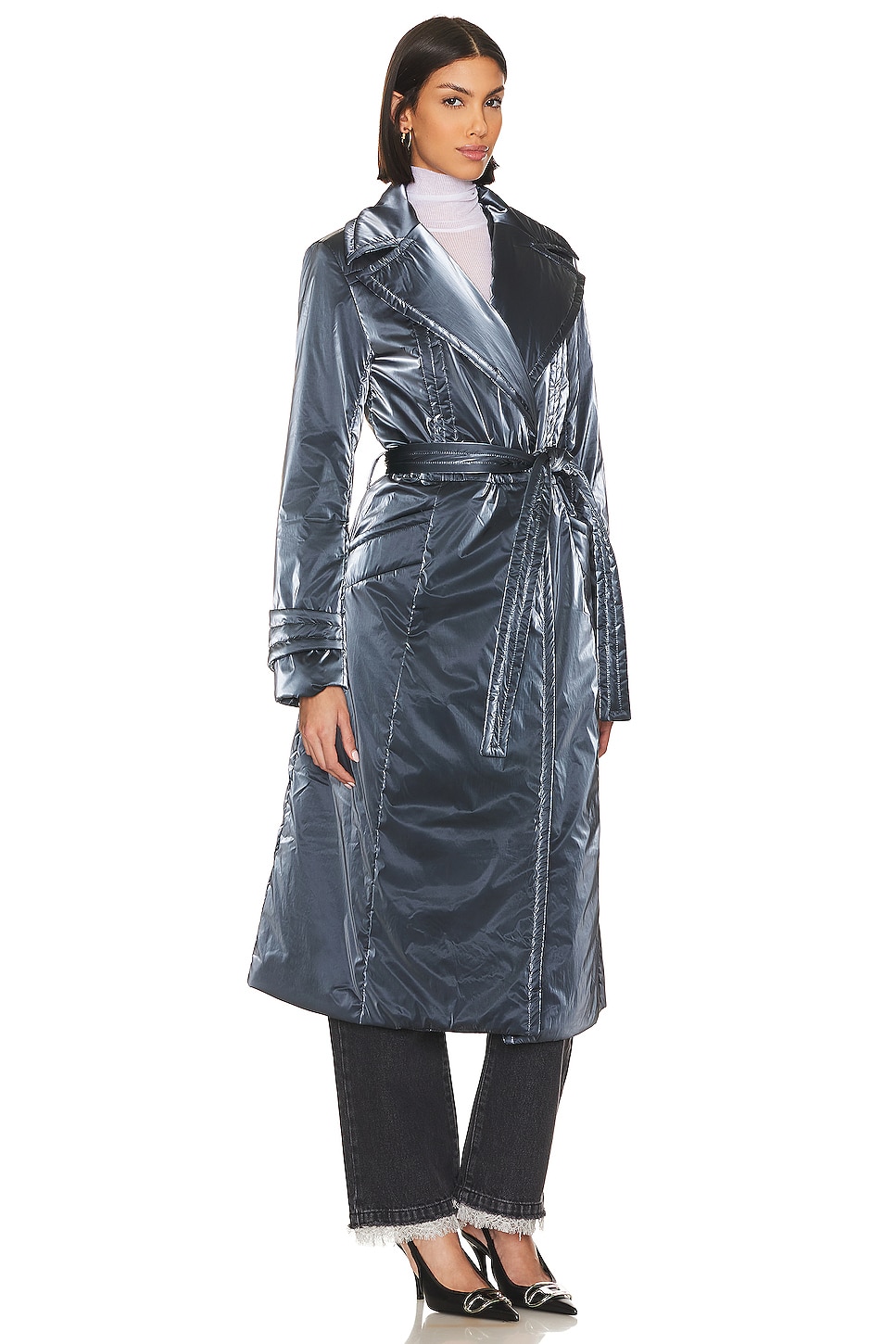 RTA Nylon Trench Coat thumbnail