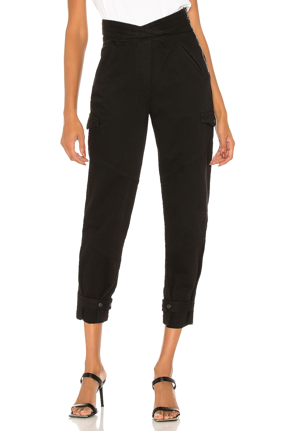 RTA Dallas Pant in Max Black | REVOLVE