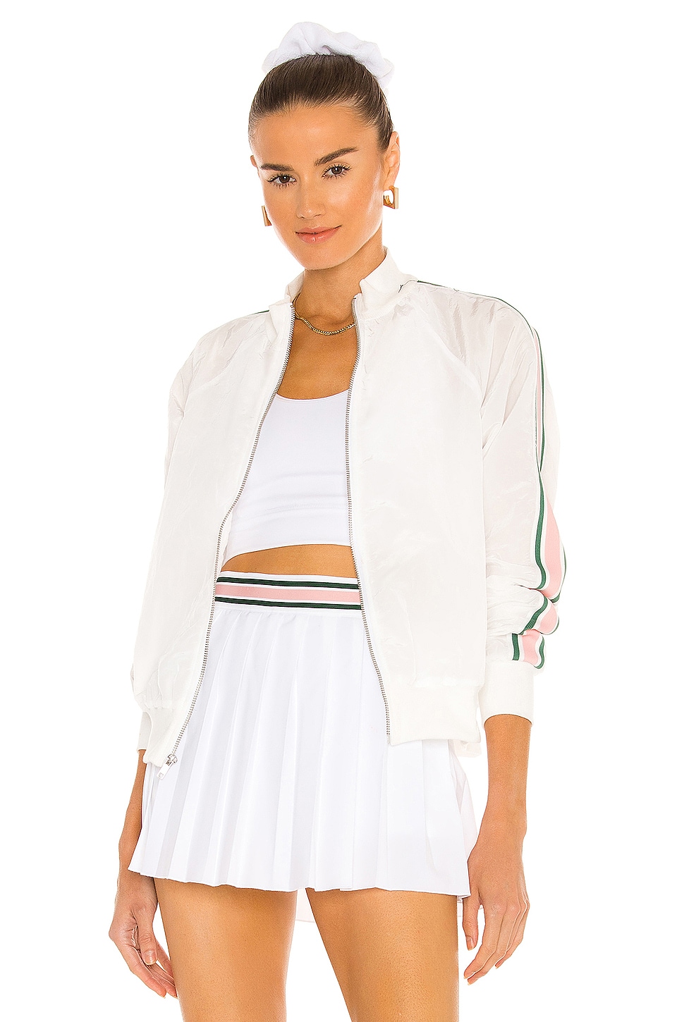 REVOLVE TENNIS CLUB Zip Up Jacket in White REVOLVE
