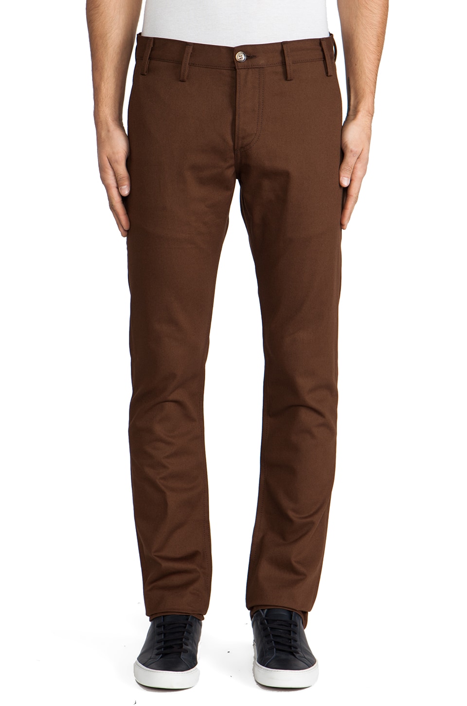 Rogue Territory Officer Trouser 8oz Twill in Nutmeg | REVOLVE