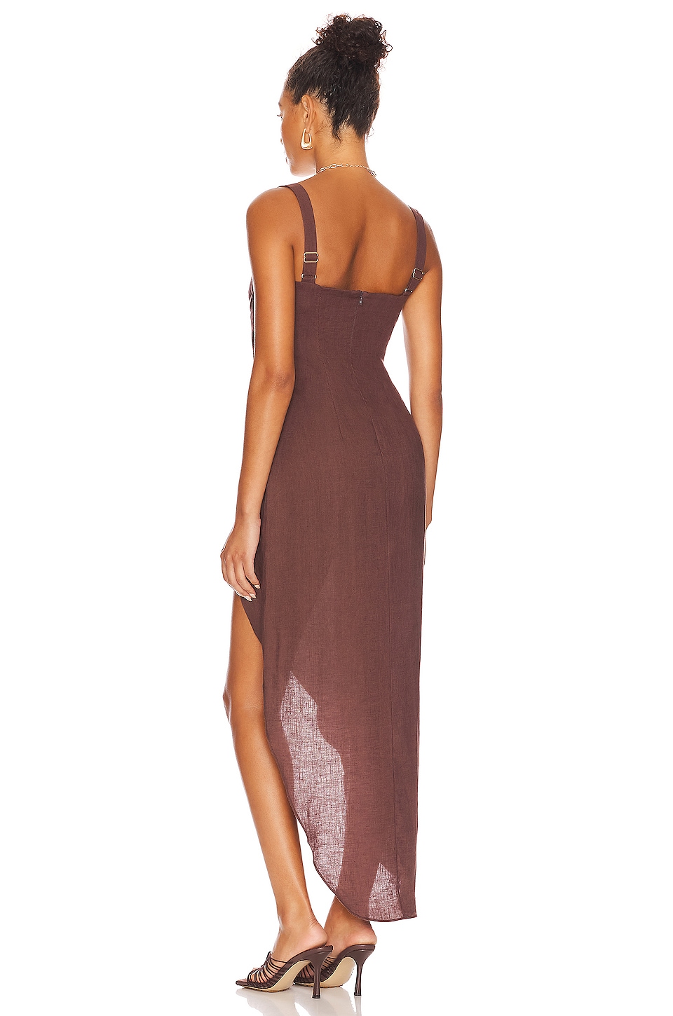 RUMER Luella Midi Dress