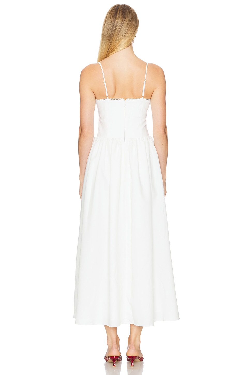 zarita midi dress Zarita Knit Midi Dress - Cream/combo