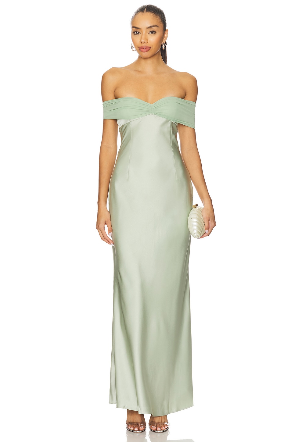 Runaway The Label Kadie Maxi Dress in Keylime | REVOLVE