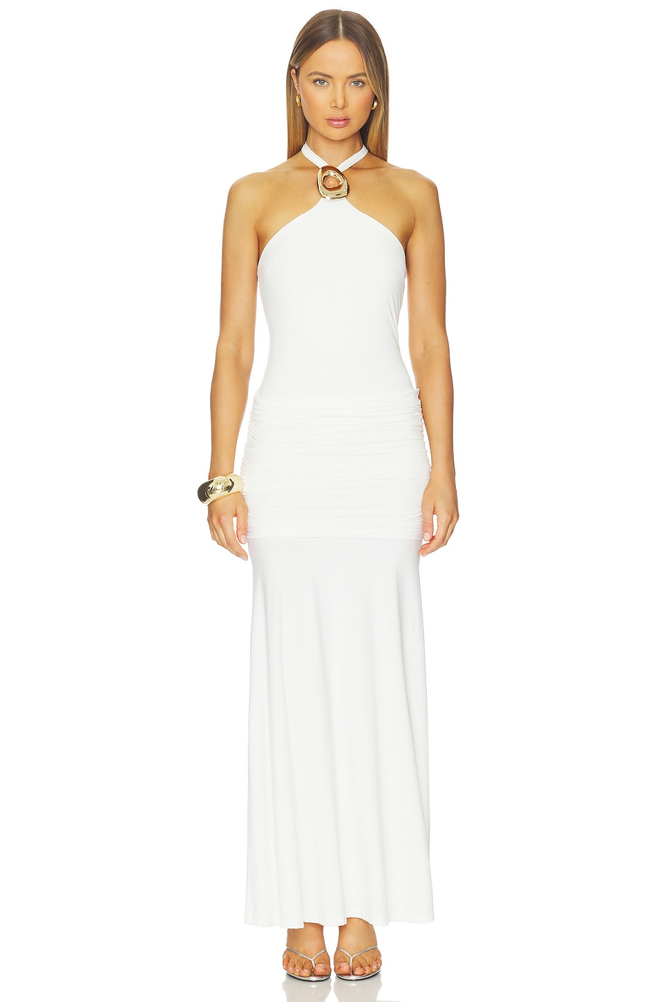 allora halter maxi dress Ilaria Halter Maxi Dress