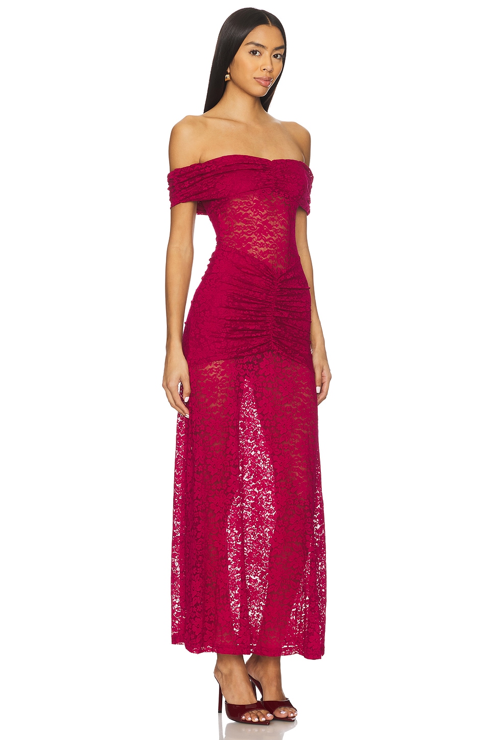 Runaway the Label - Vaneya Lace Maxi Dress | Plush