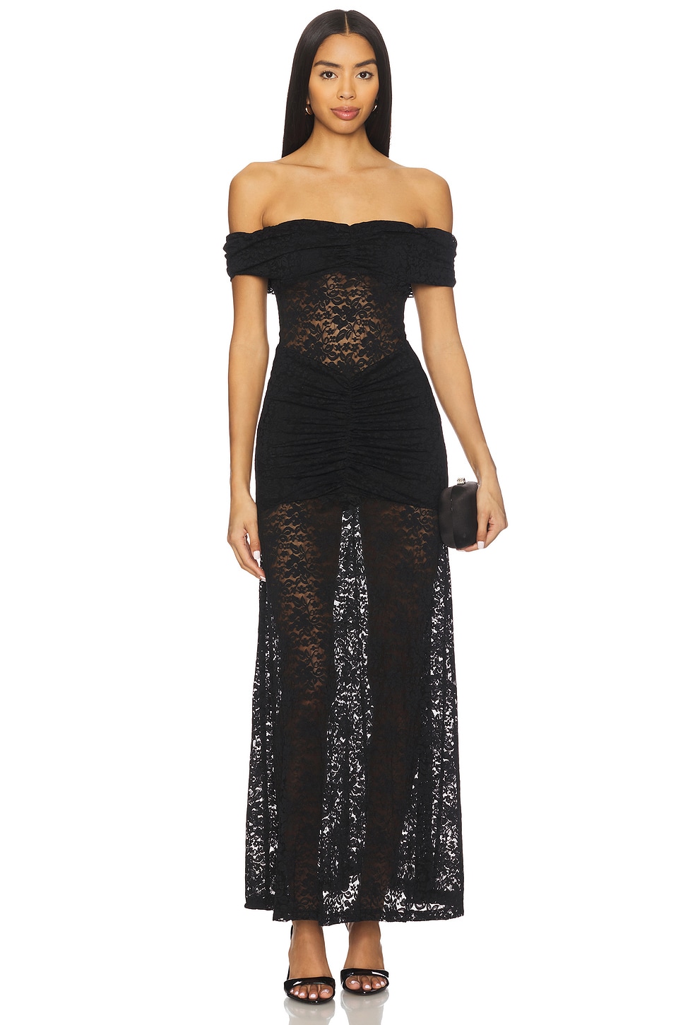 Runaway The Label Vaneya Lace Maxi Dress in Black | REVOLVE Runaway The Label Vaneya Lace Maxi Dress in Black | REVOLVE