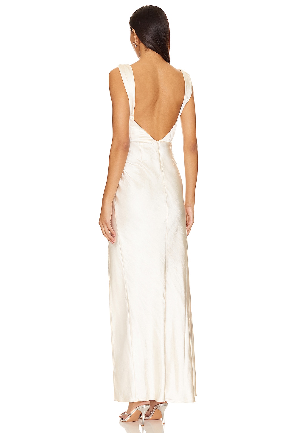 ivory princess dress Princess Ivory Wedding Dress Off Shoulder A Line Court Train – TANYA BRIDAL main image 0