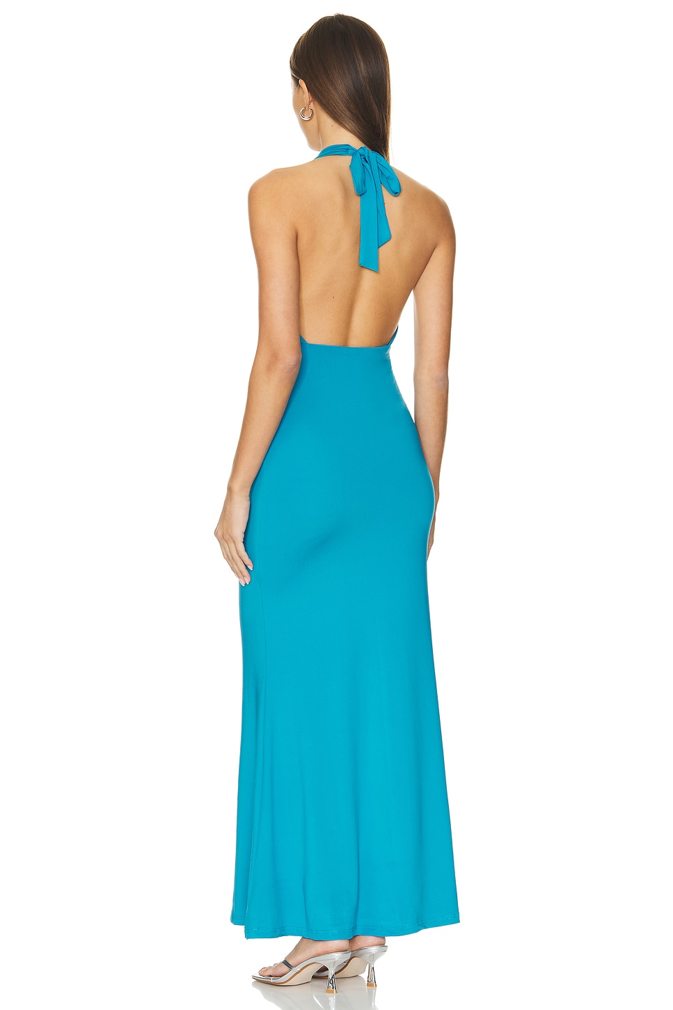 Runaway The Label Lorita Dress in Aqua | REVOLVE