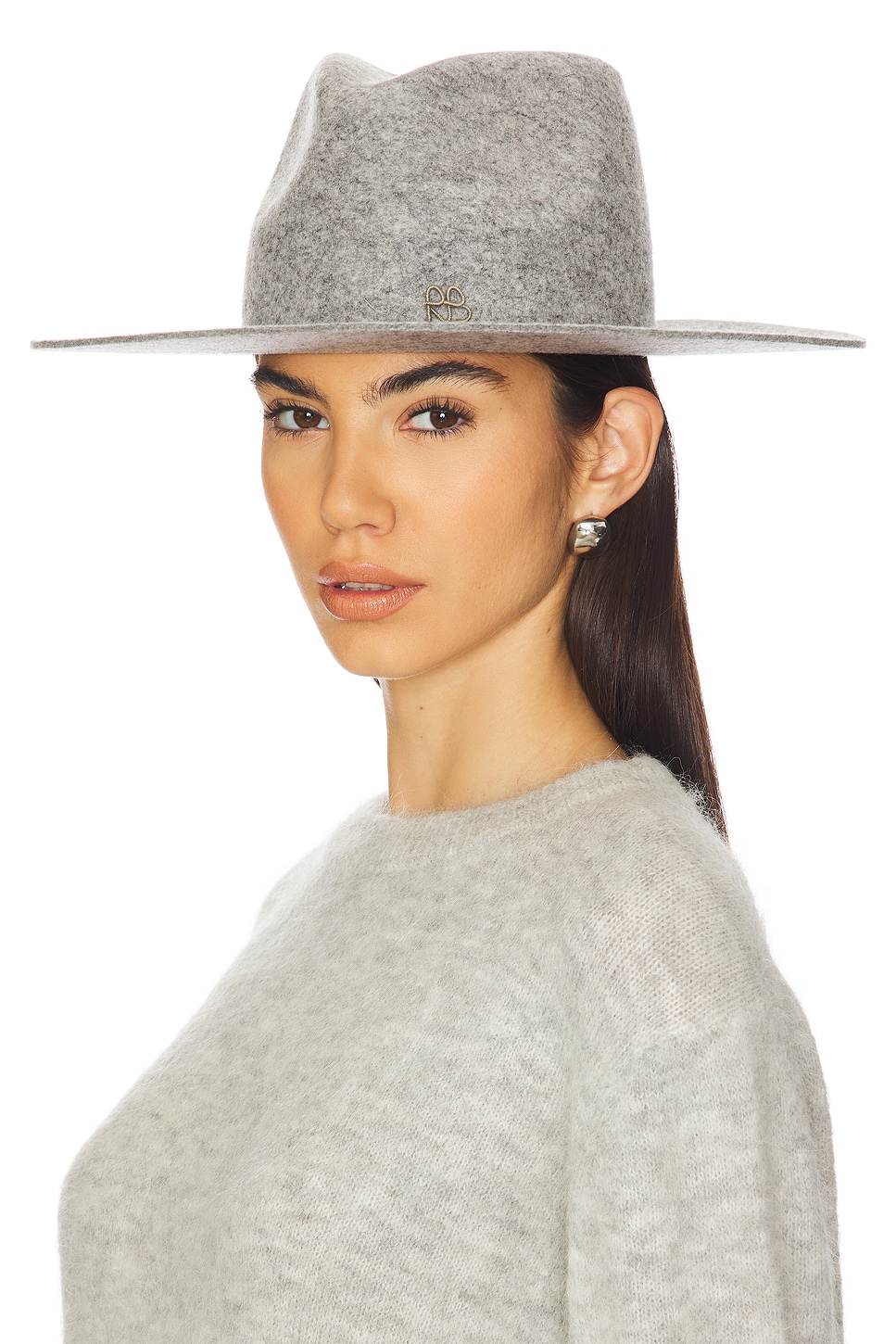 Logo Embellished Fedora Hat