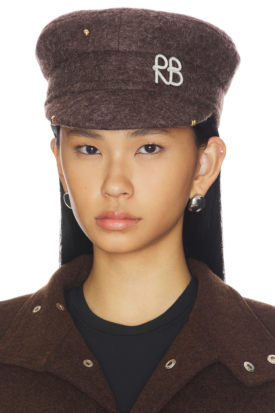 Ruslan Baginskiy ベイカーボーイキャップ - Brown | REVOLVE