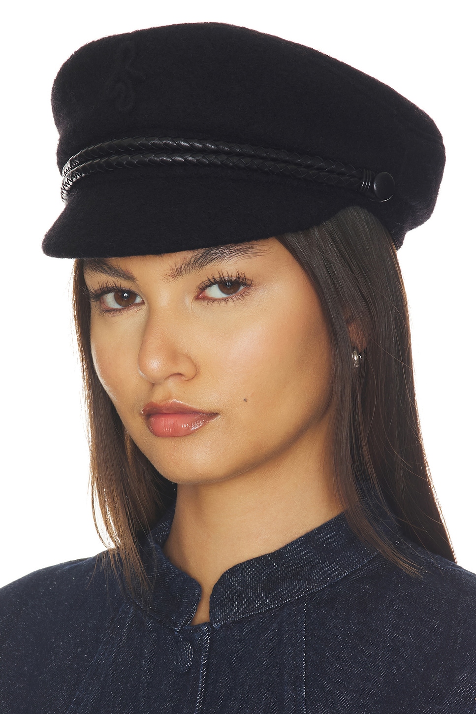 Monogram Embellished Cap - thumbnail 2