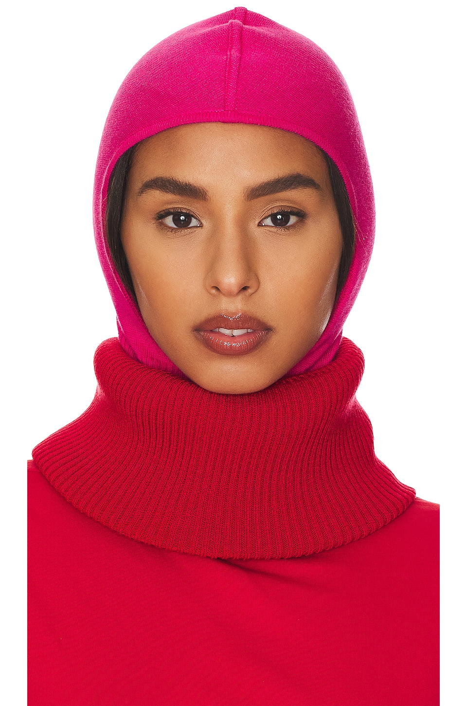 Ruslan Baginskiy Balaclava in Pink & Red | REVOLVE