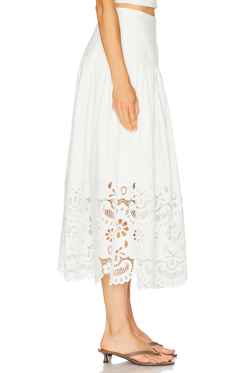 REVOLVE x JJ Wrap Skirt in White | REVOLVE