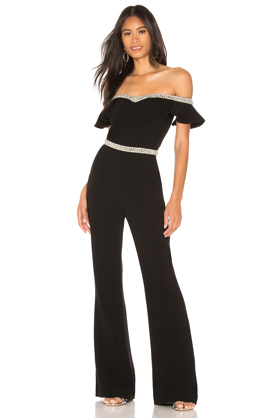 rachel zoe black jumpsuit