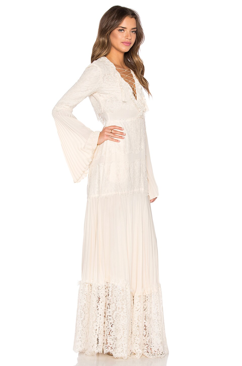 RACHEL ZOE Annie Dress in Ecru