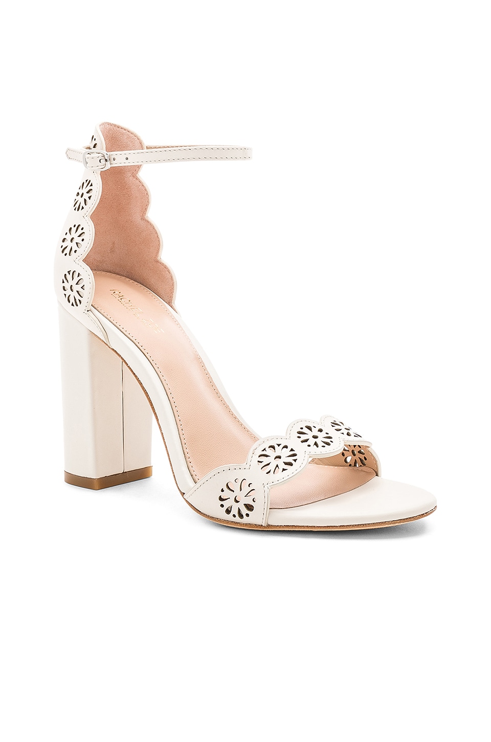 RACHEL ZOE Waverly Sandal in Ecru