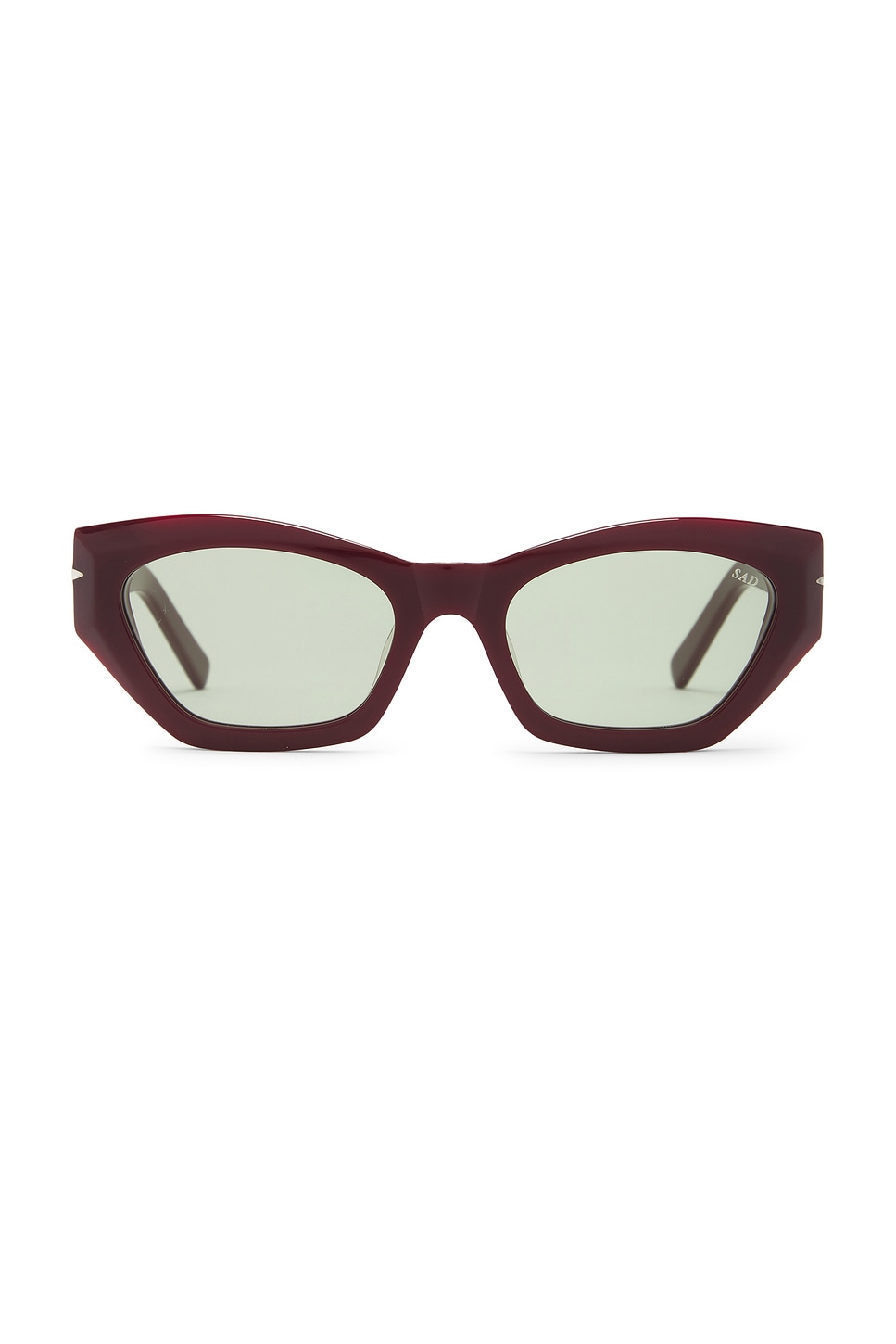 SAD Eyewear — СОЛНЦЕЗАЩИТНЫЕ ОЧКИ WITCHCRAFT · Burgundy Olive Lens