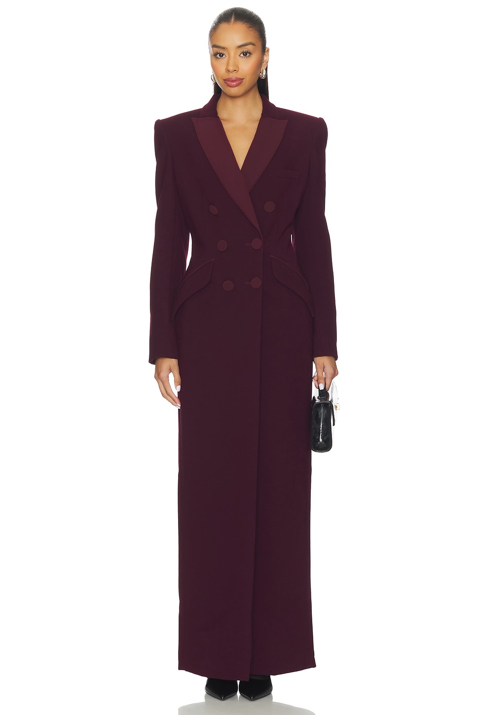 green emerald velvet dress Zareen Floral Belted Blazer Mini Dress main image 0