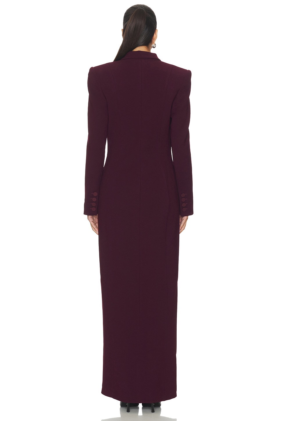SANS FAFF Amberly Evening Blazer Dress in Bordeaux | REVOLVE