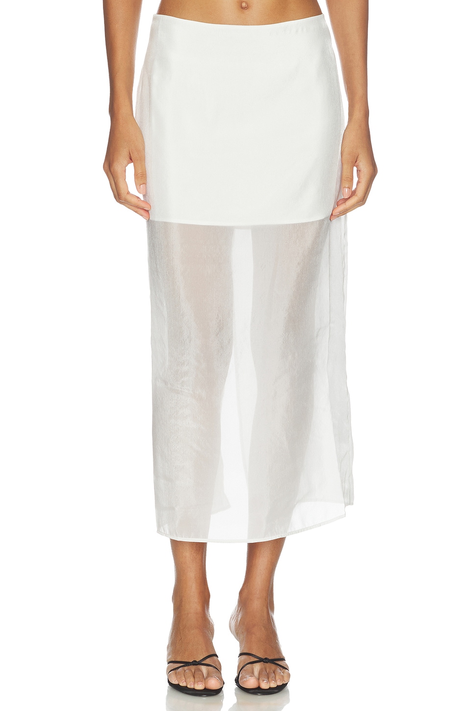 Cove Silk Skirt