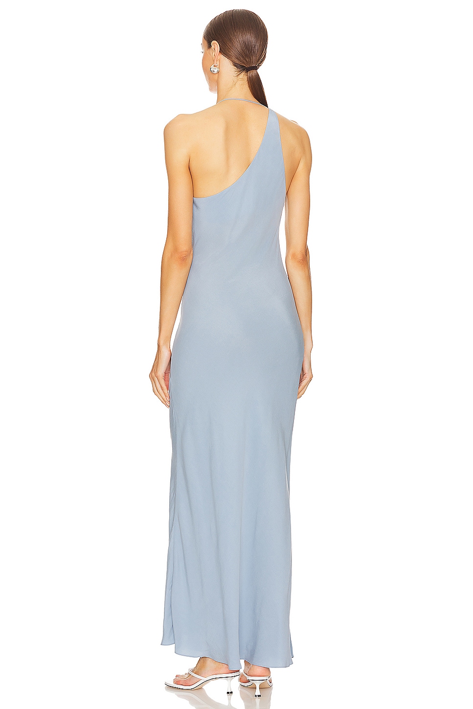 MAISON CELON ASYMMETRY DRAPE CAMI DRESS（MAISON CELON
