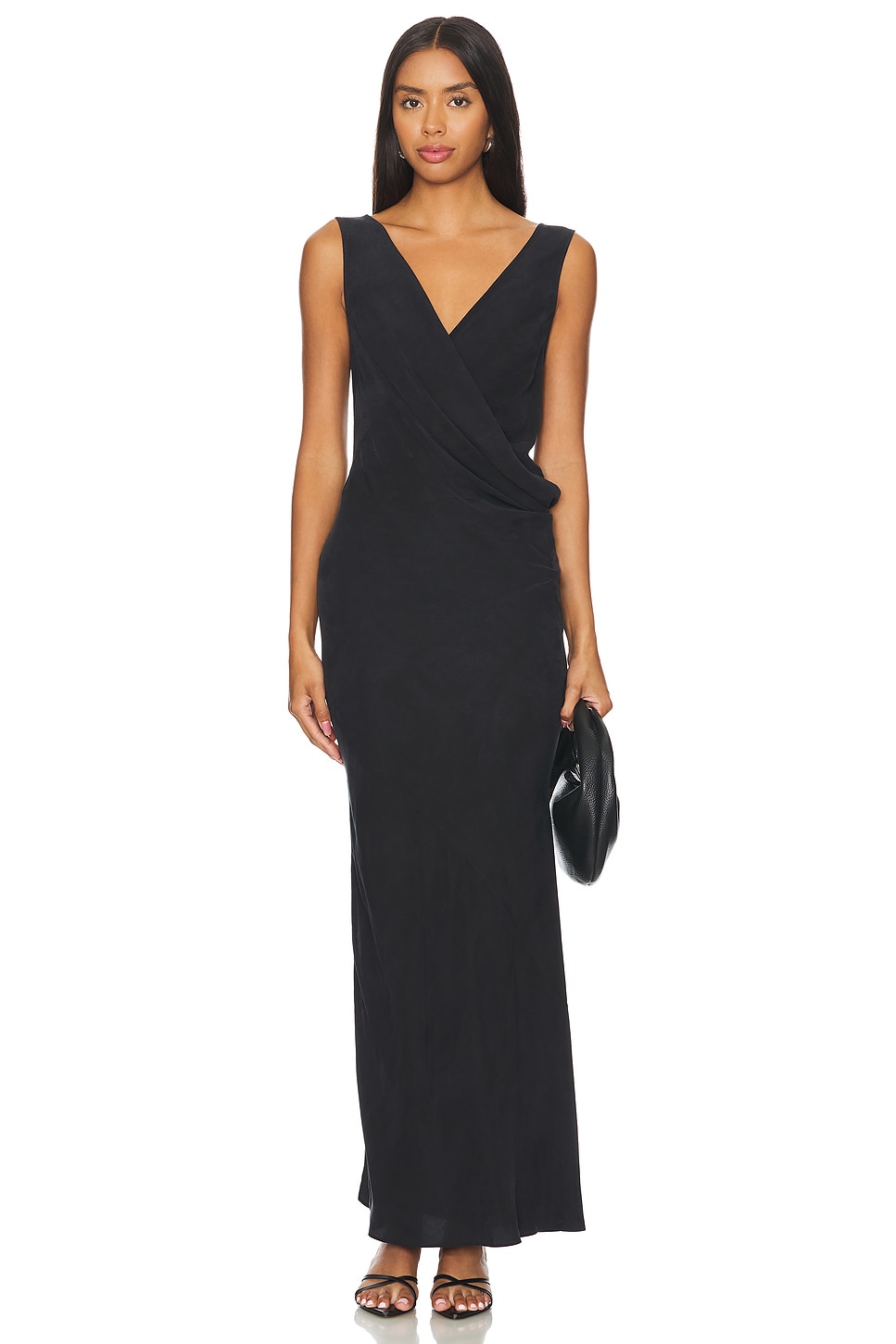 Layered Drape Dress