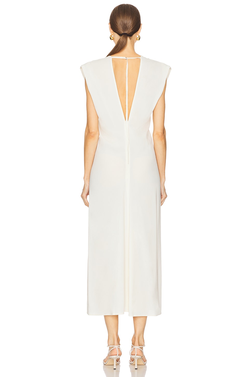 Plunge Drape Dress