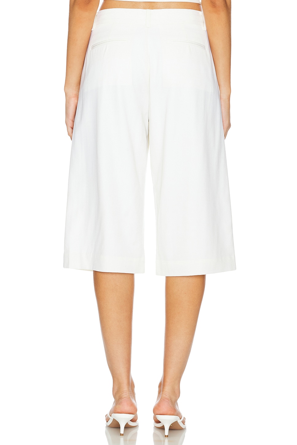 St. Agni Bermuda Shorts in Milk REVOLVE