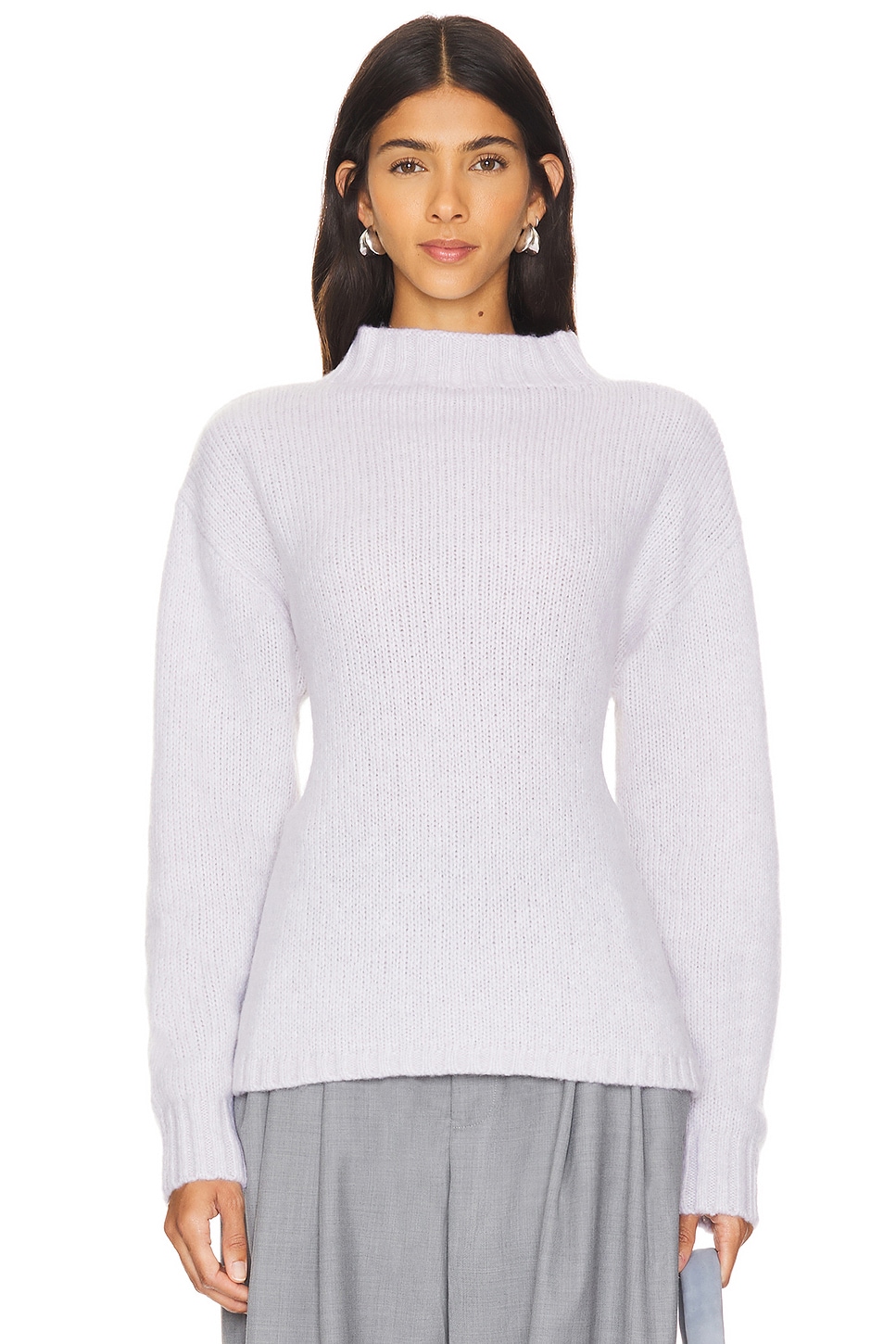 St. Agni Wool Cashmere Blend Tie Back Jumper thumbnail