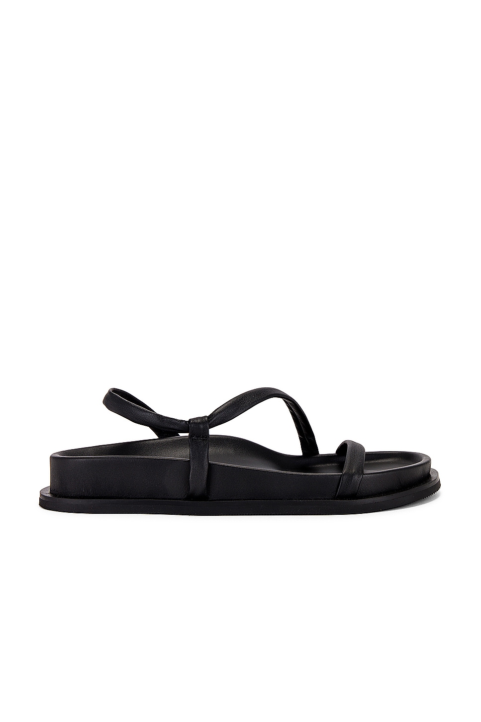 St. Agni Twist Sandal in Black | REVOLVE