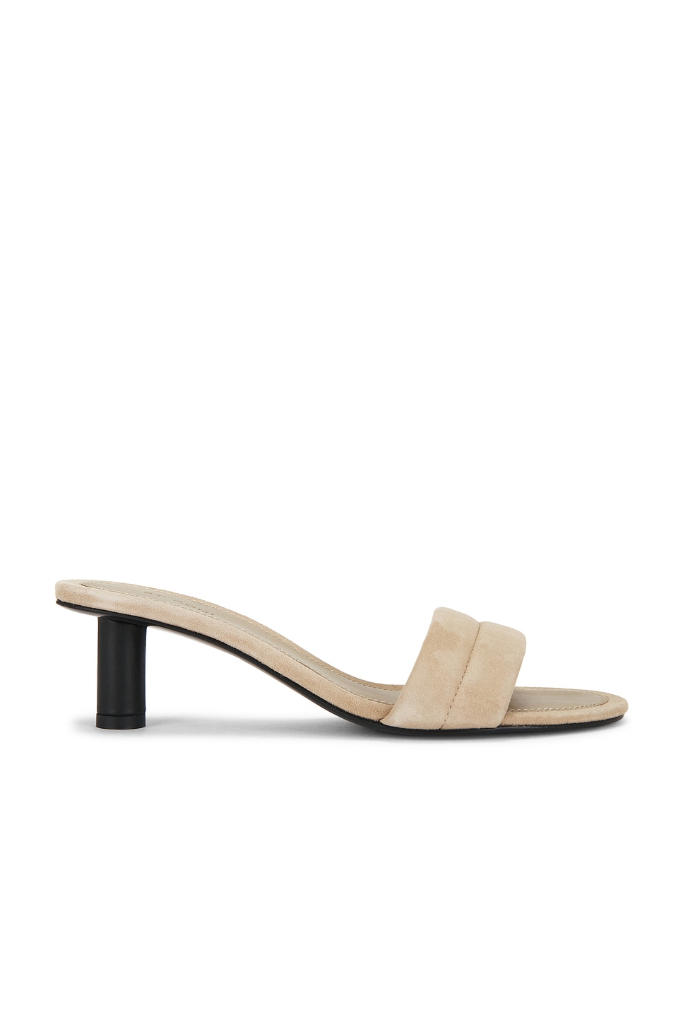 Suede Stitch Detail Heel