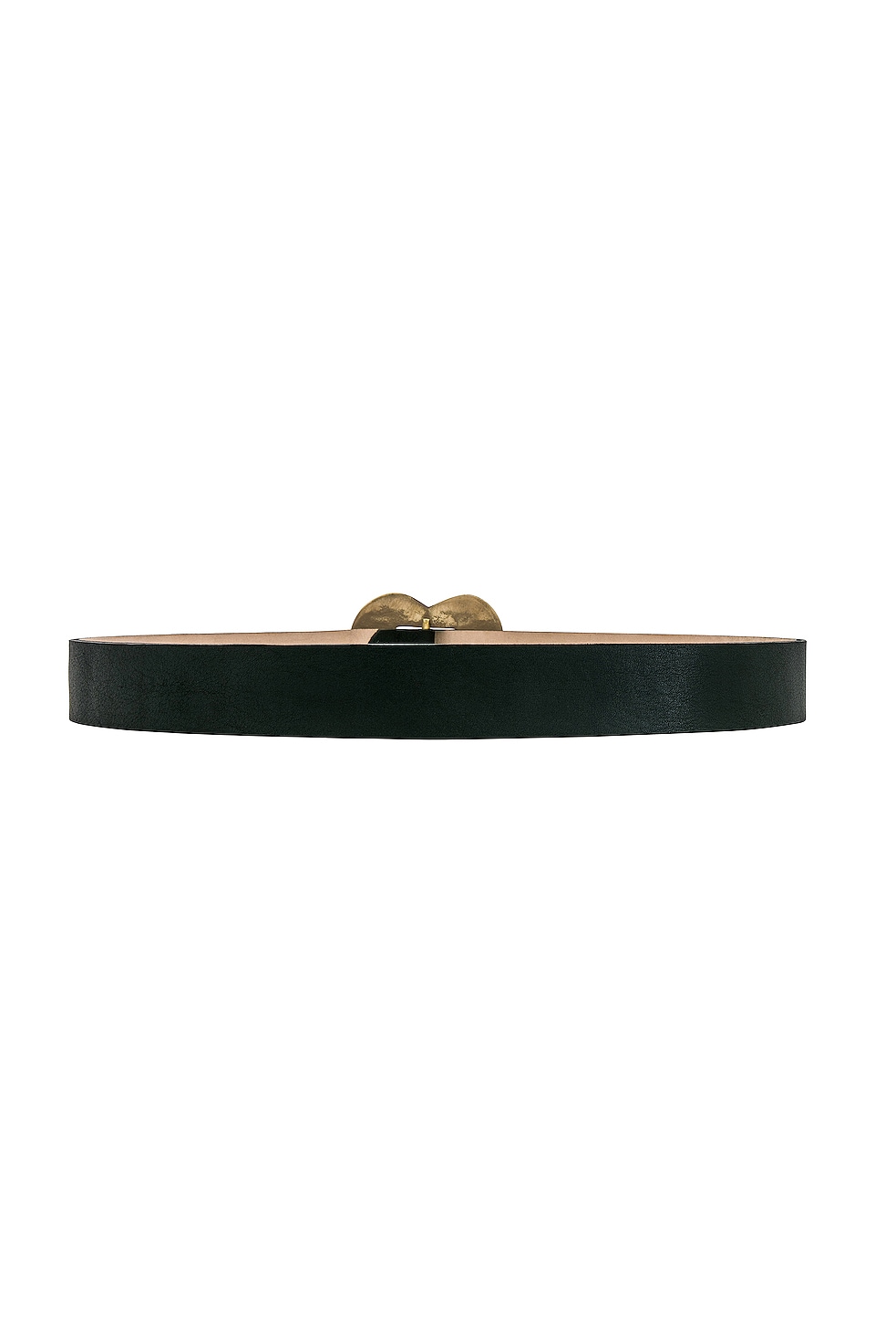 Brass Hammered Heart Belt - Thumbnail 2