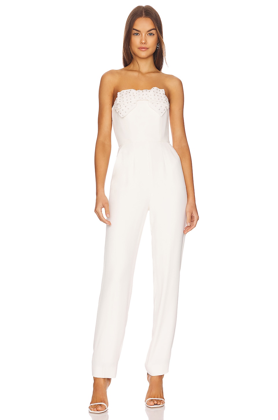 Alexis Lukas Jumpsuit in White | REVOLVE
