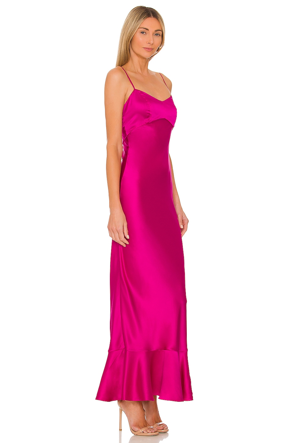 SALONI Mimi Dress in Berry