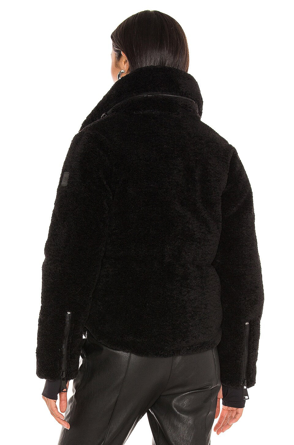 SAM. Sherpa Athlete Jacket in Black | REVOLVE