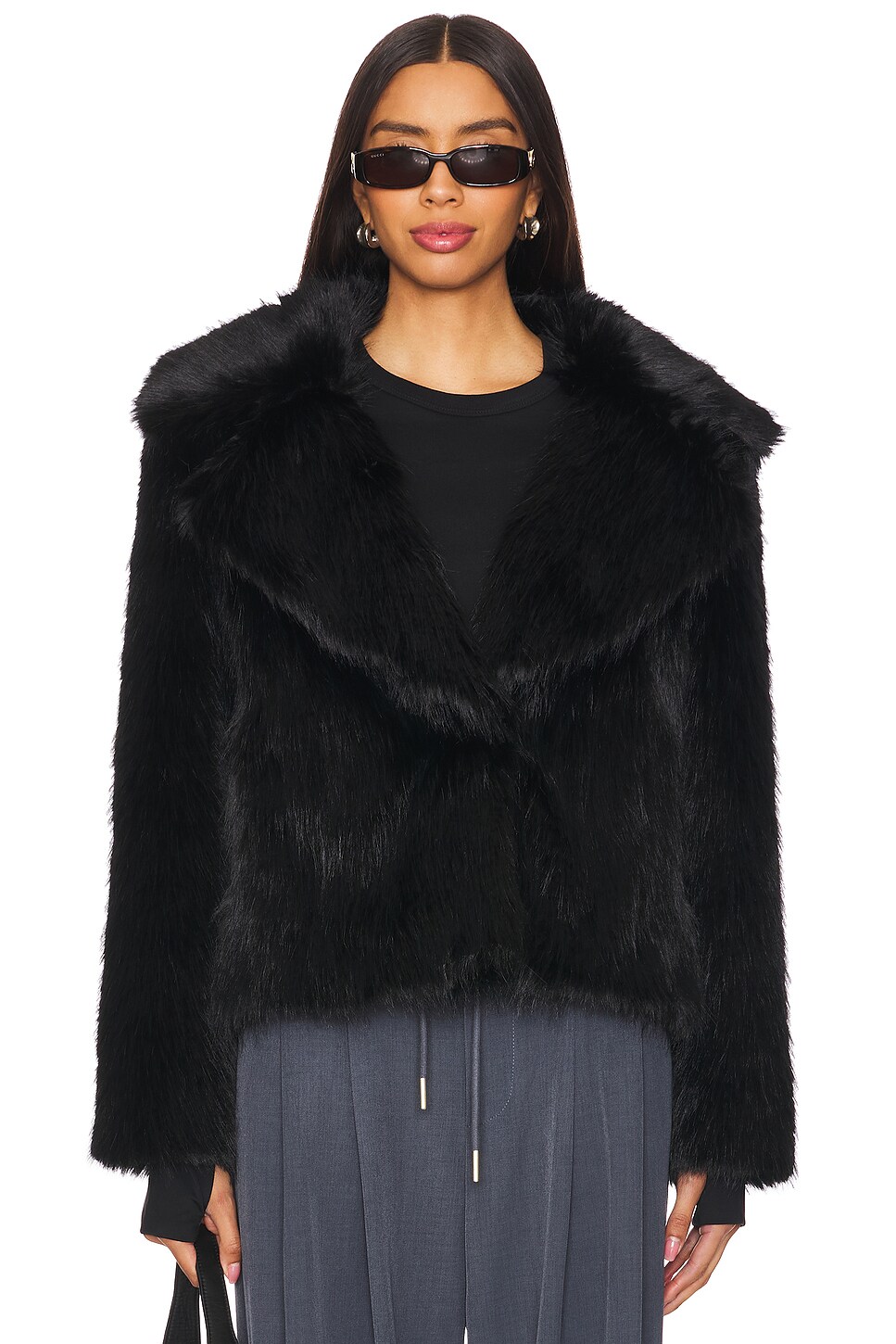 SAM. Josie 23" Faux Fur Jacket