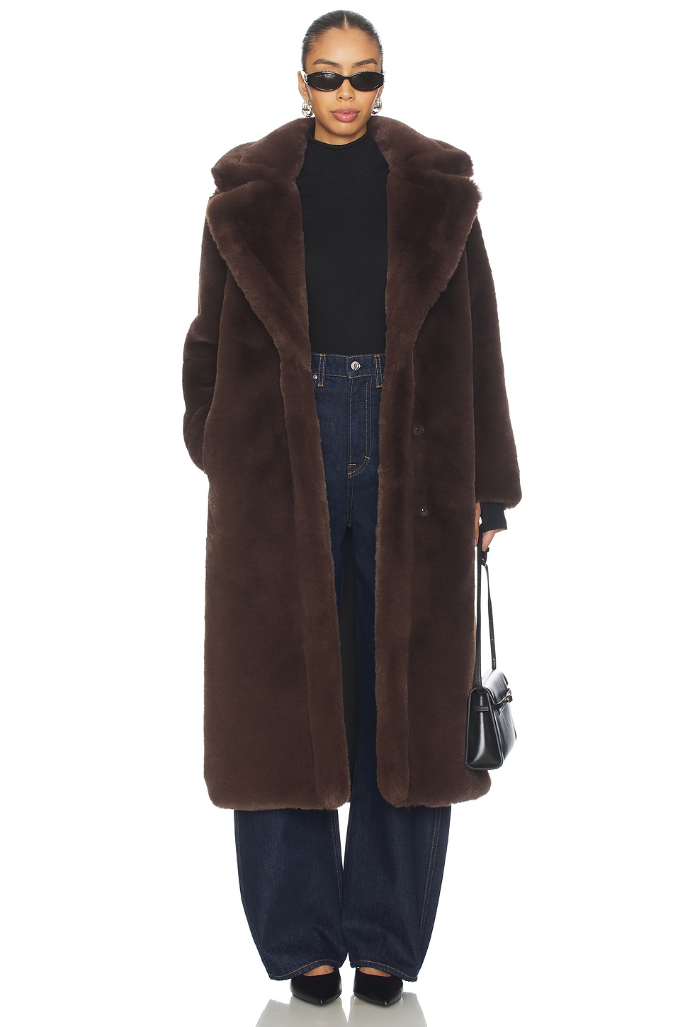 SAM. Maddox Coat in Brown | REVOLVE