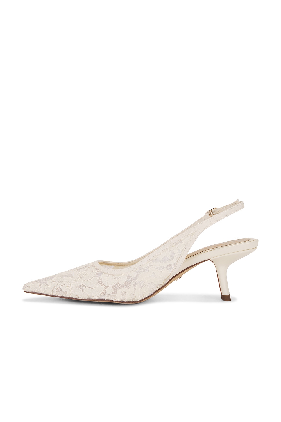 Sam Edelman Bianka Sling Back Mesh Heel in Ivory | REVOLVE