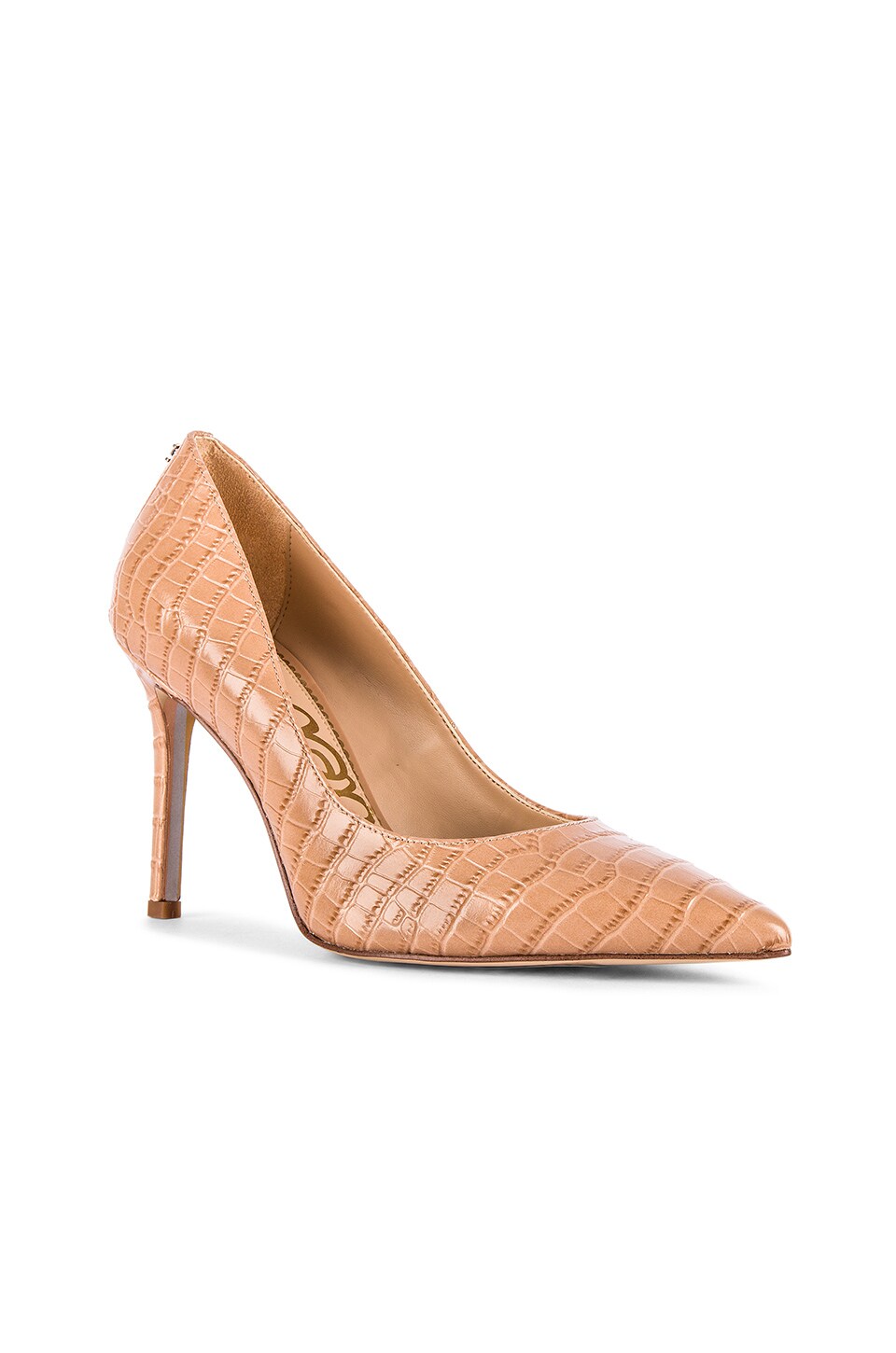 Sam Edelman Hazel Pump in Toasted Almond Croco | REVOLVE