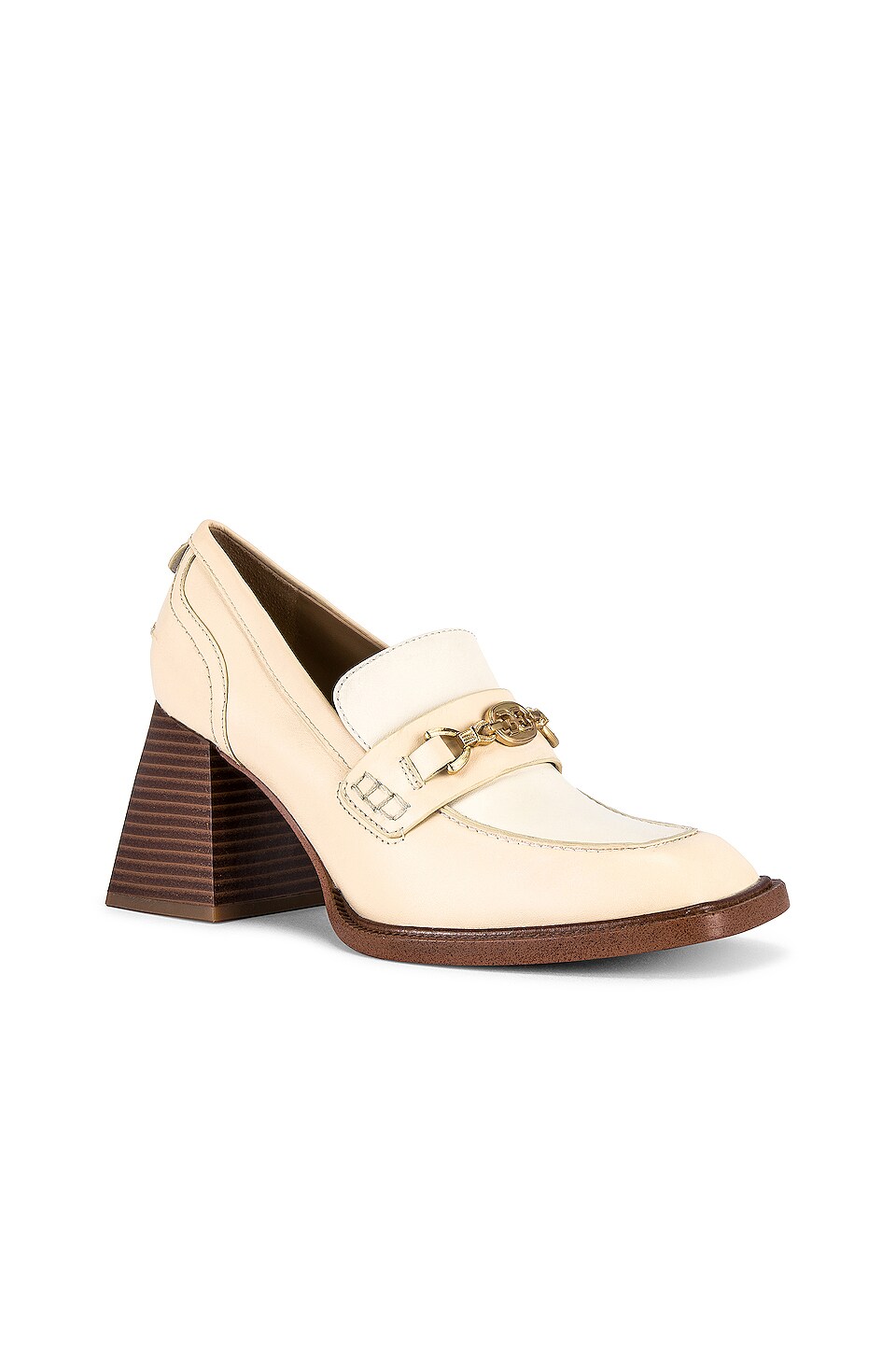 Sam Edelman Quincy Loafer in Eggshell & Modern Ivory
