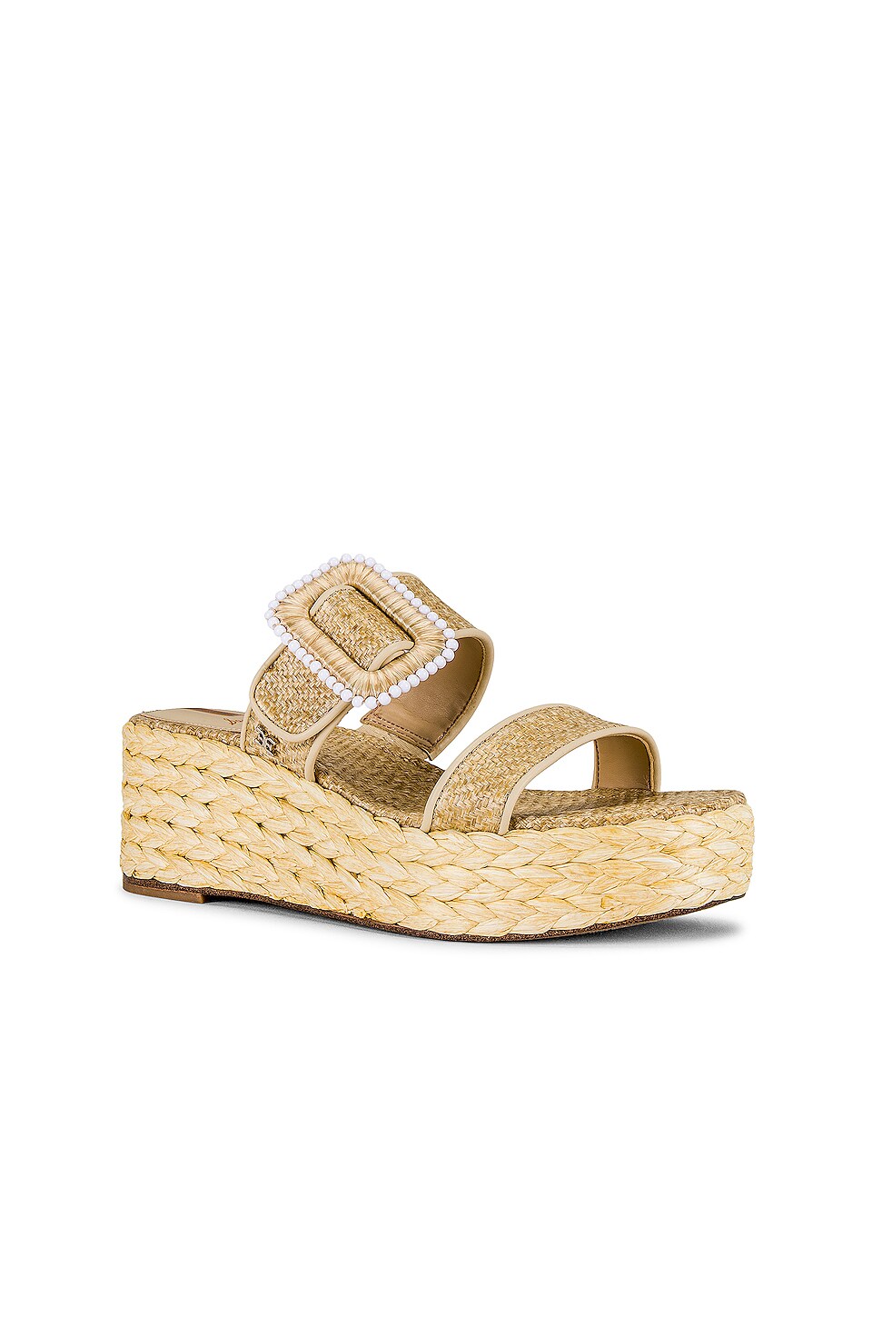 Sam Edelman Chase Sandal in Eggshell