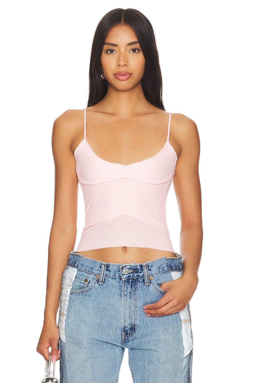 Sami Miro Vintage Low Back Double Layer Tank