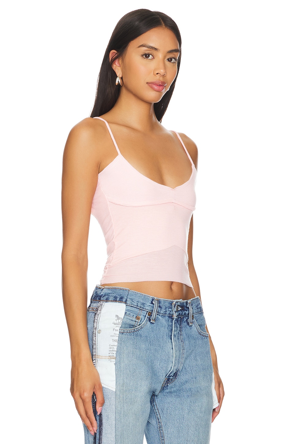 Sami Miro Vintage Low Back Double Layer Tank thumbnail