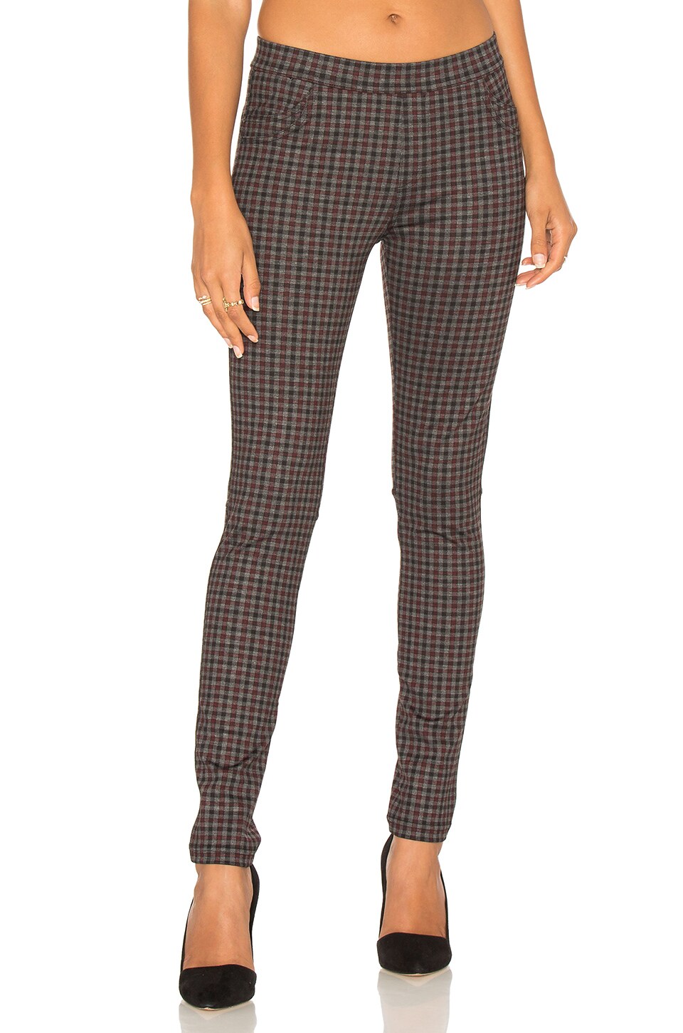 Sanctuary Grease Legging in Brick Harper Plaid | REVOLVE