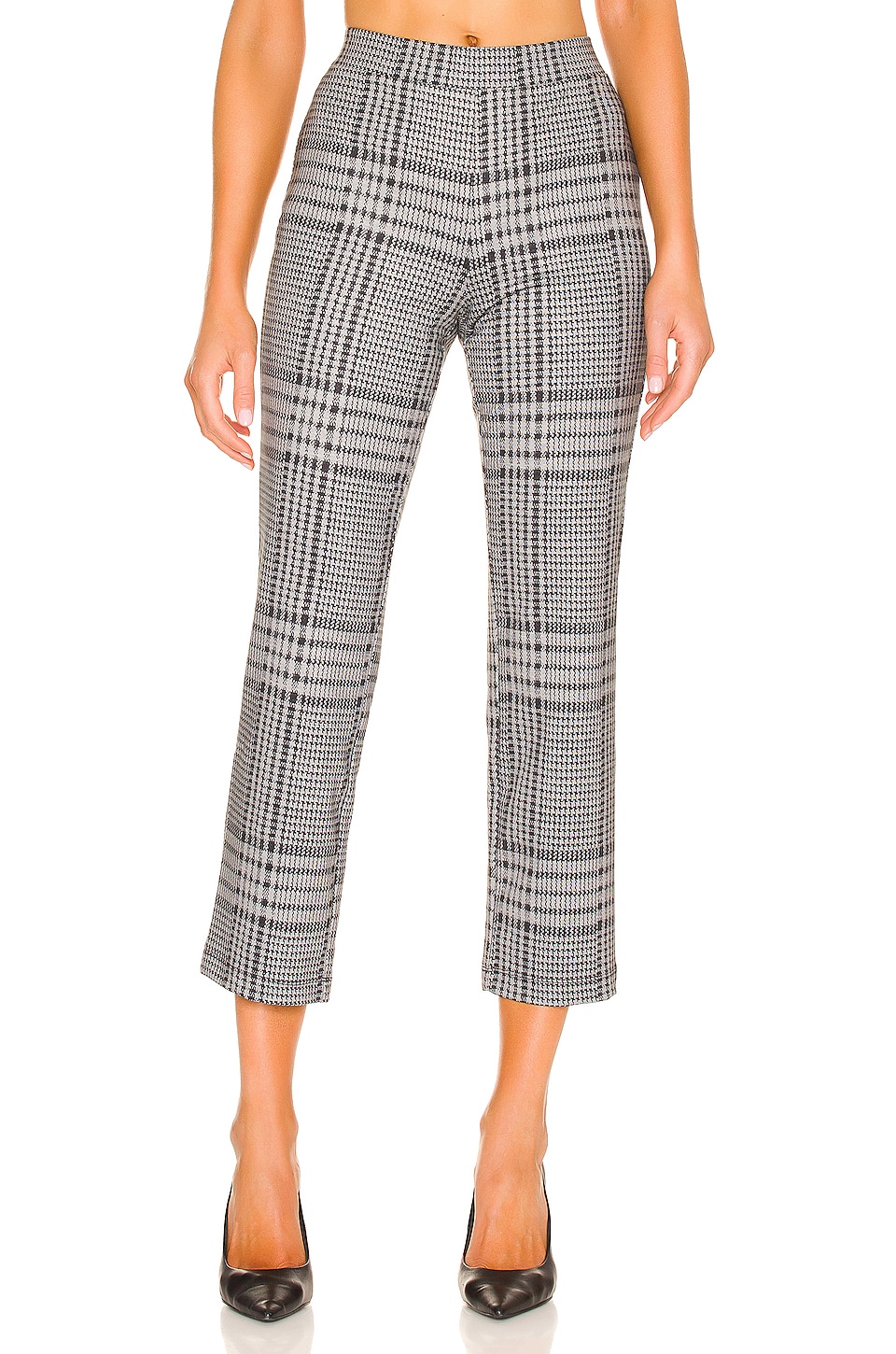 Sanctuary Carnaby Kick Crop Pant in Hannah Plaid | REVOLVE