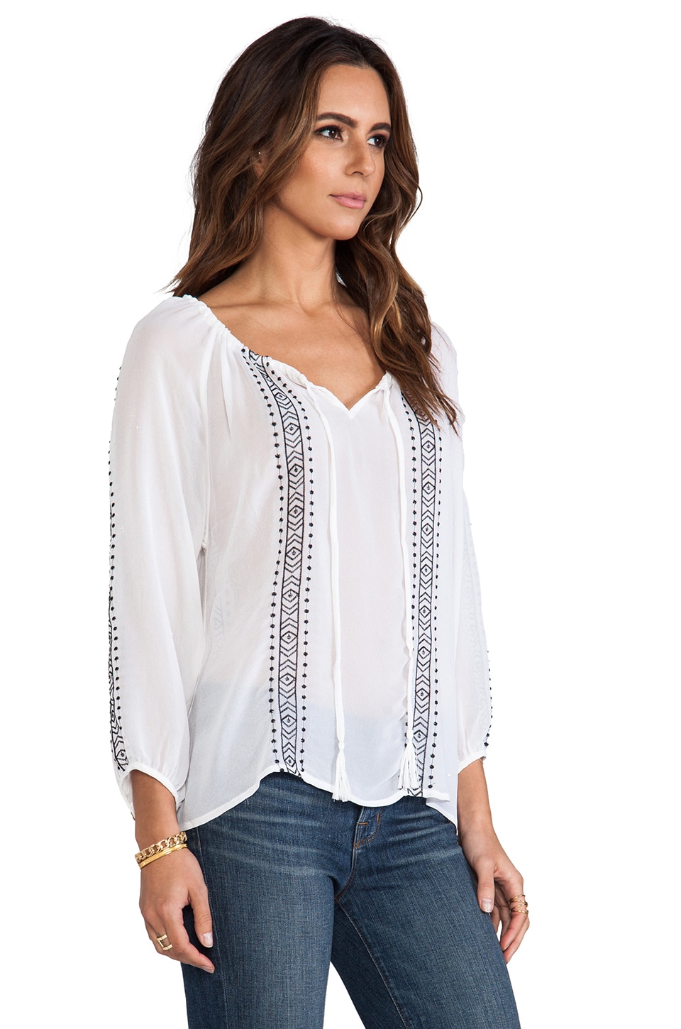 white embroidered blouse uk