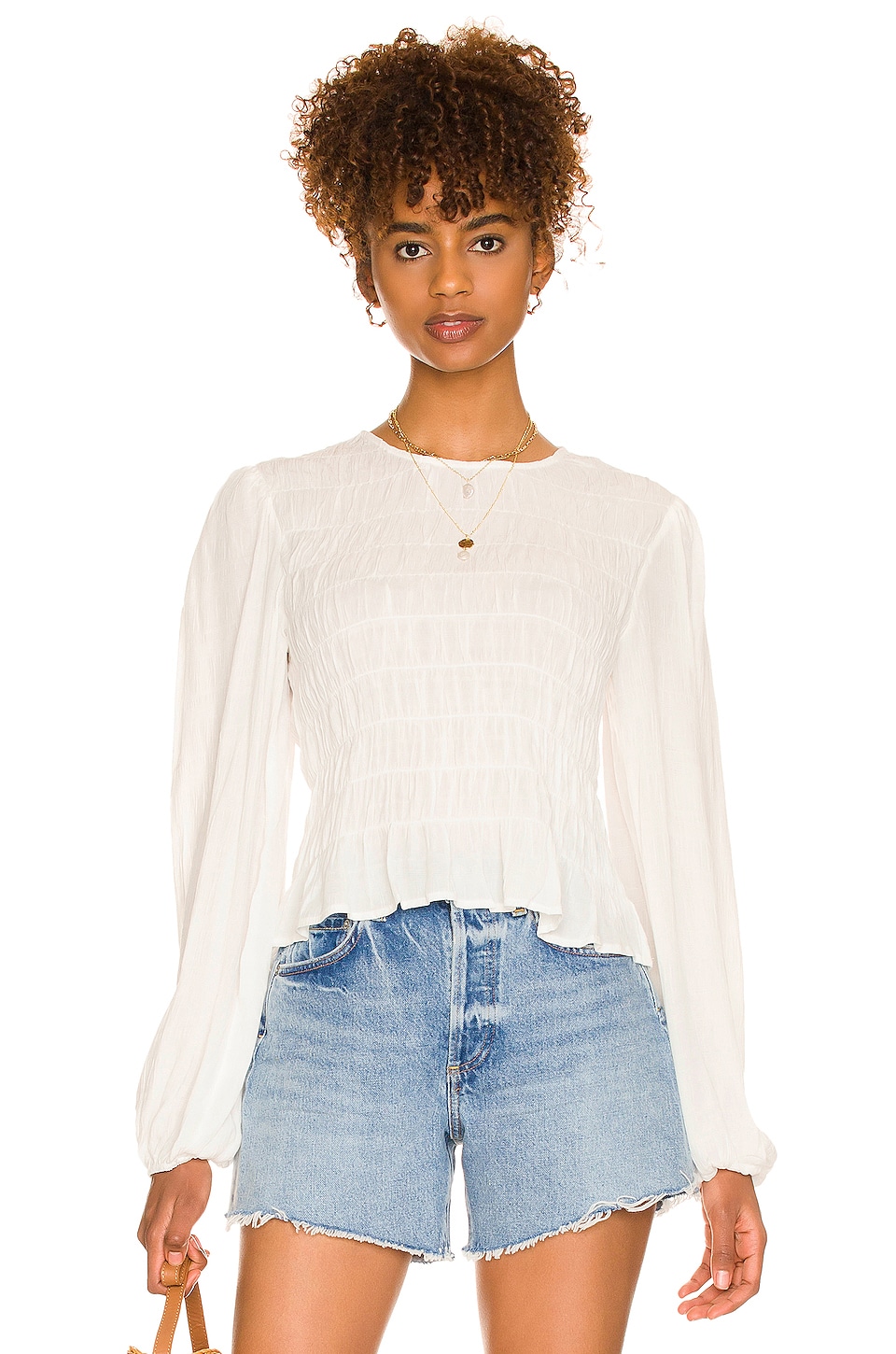 Sanctuary Get Together Top in Brilliant White | REVOLVE