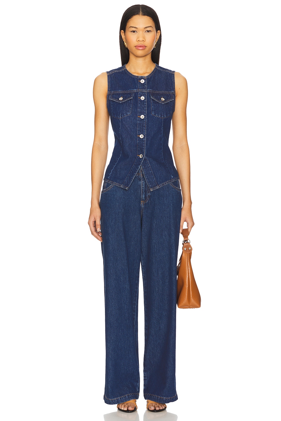 Maritime Denim Vest - Thumbnail 4
