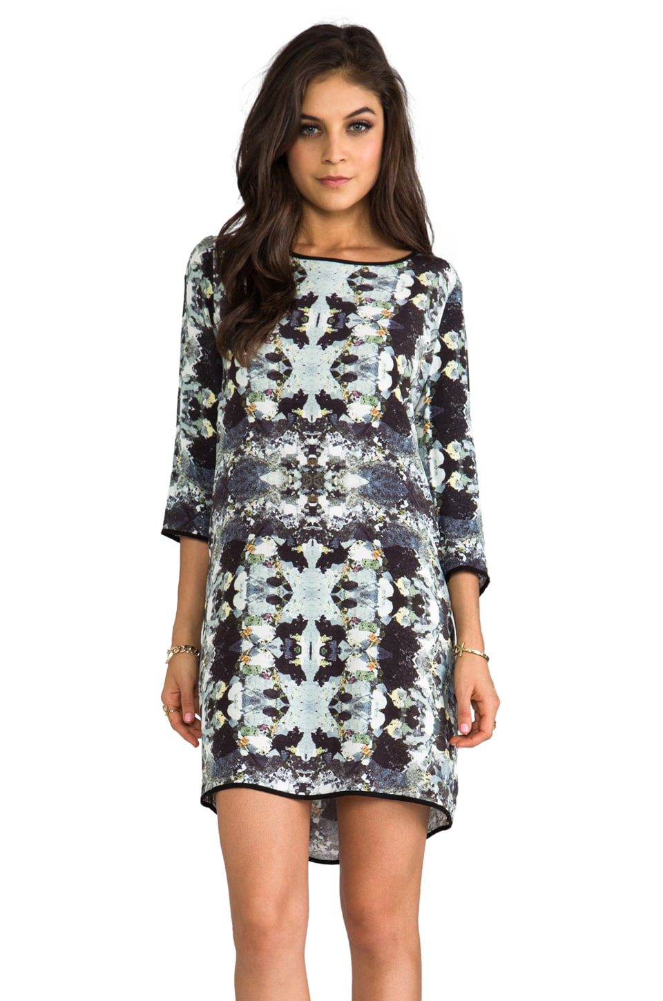 kaleidoscope shift dress